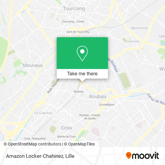 Amazon Locker-Chahinez map