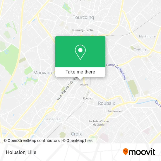 Holusion map