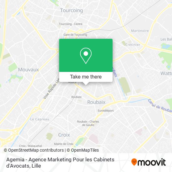 Agemia - Agence Marketing Pour les Cabinets d'Avocats map