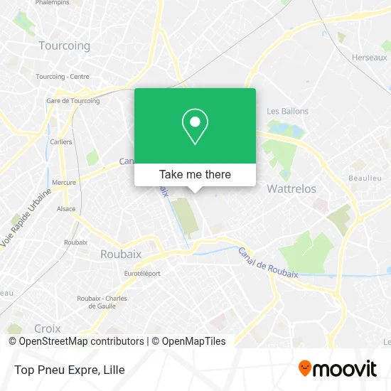 Top Pneu Expre map