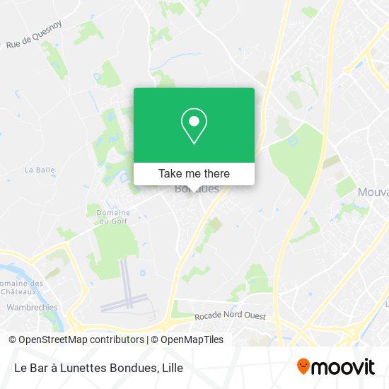 Le Bar à Lunettes Bondues map