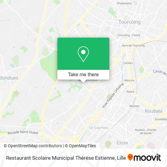 Restaurant Scolaire Municipal Thérèse Estienne map