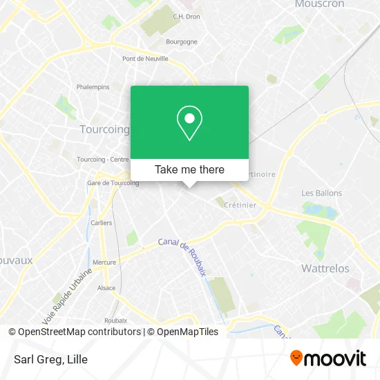 Sarl Greg map