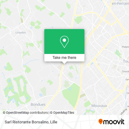 Sarl Ristorante Borsalino map
