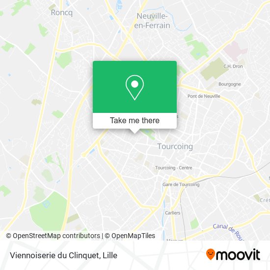 Viennoiserie du Clinquet map