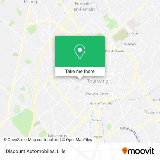 Discount Automobiles map