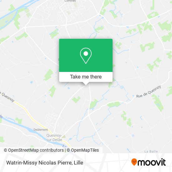 Watrin-Missy Nicolas Pierre map
