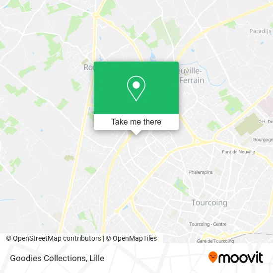 Goodies Collections map