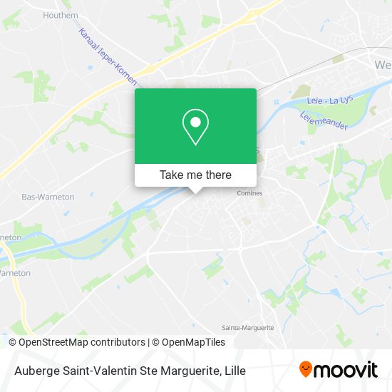 Auberge Saint-Valentin Ste Marguerite map