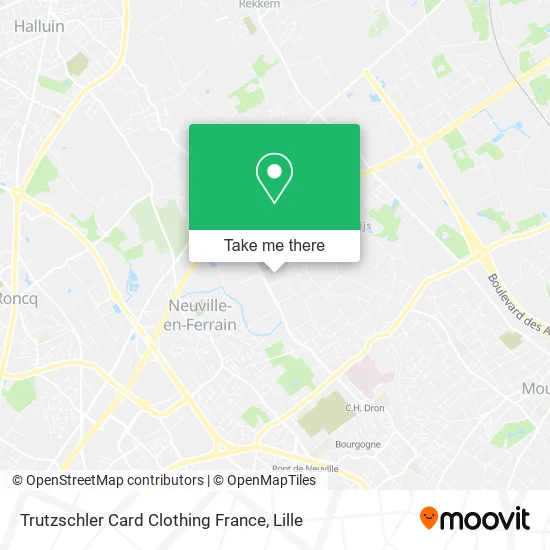 Trutzschler Card Clothing France map