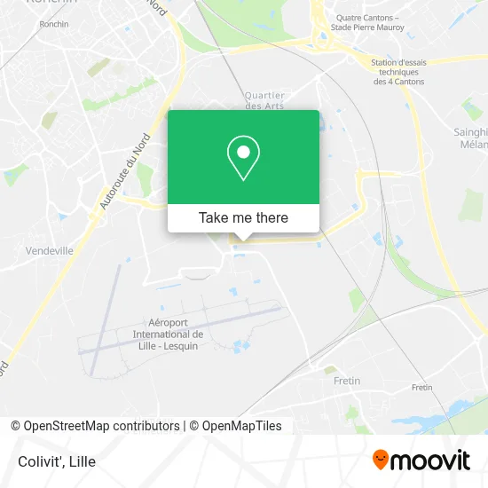 Colivit' map