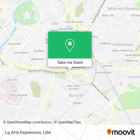 Lg Arts Expression map