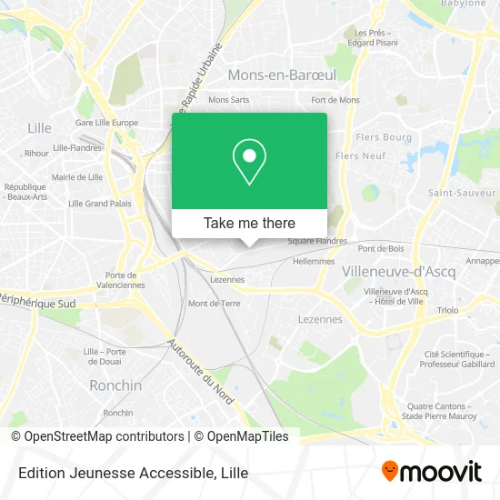 Edition Jeunesse Accessible map