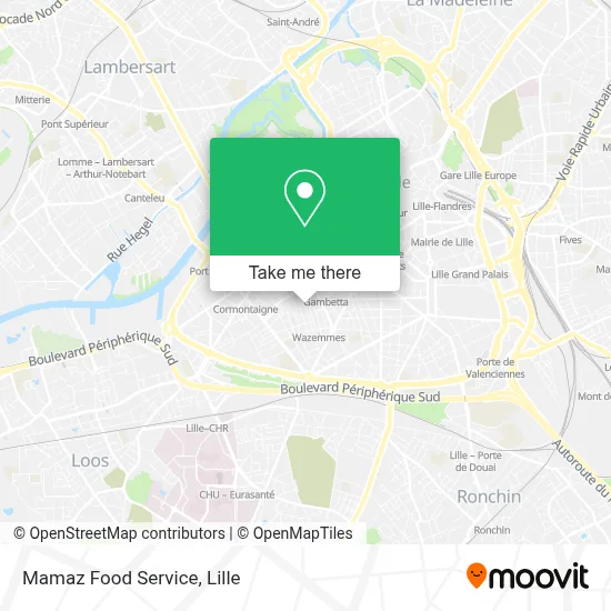 Mamaz Food Service map
