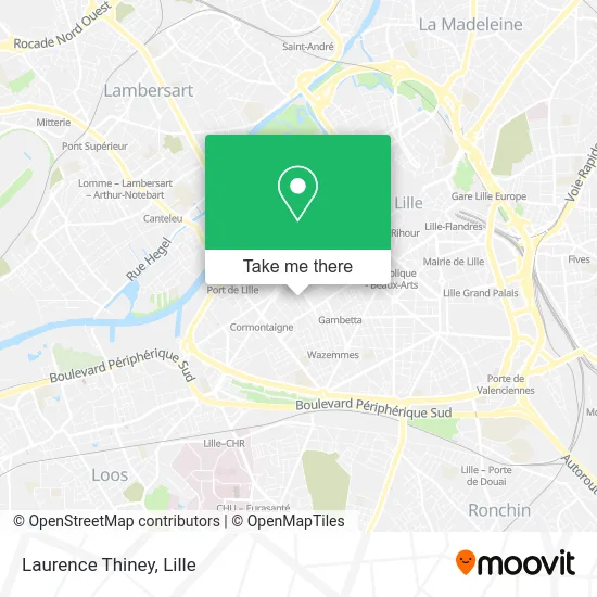 Laurence Thiney map