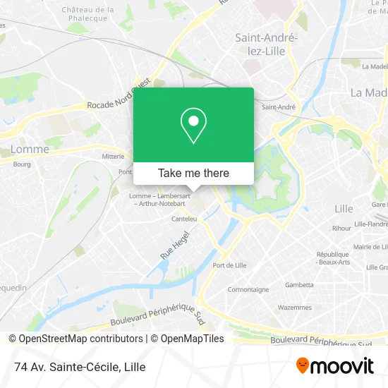 74 Av. Sainte-Cécile map