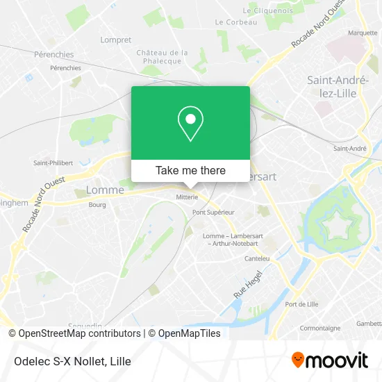 Odelec S-X Nollet map