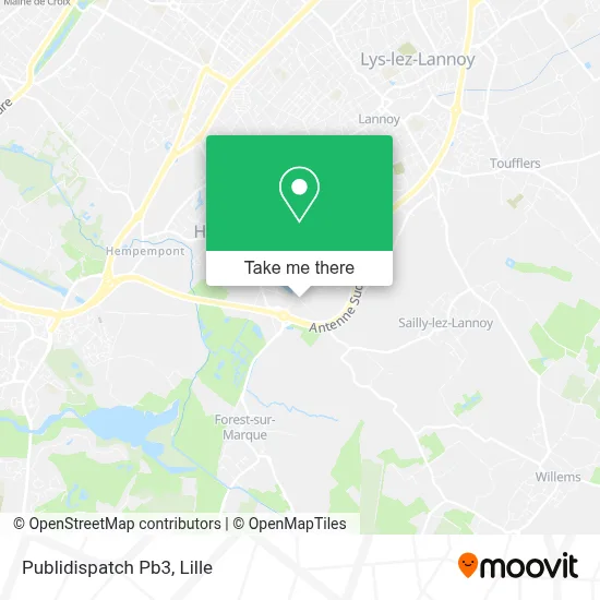 Publidispatch Pb3 map