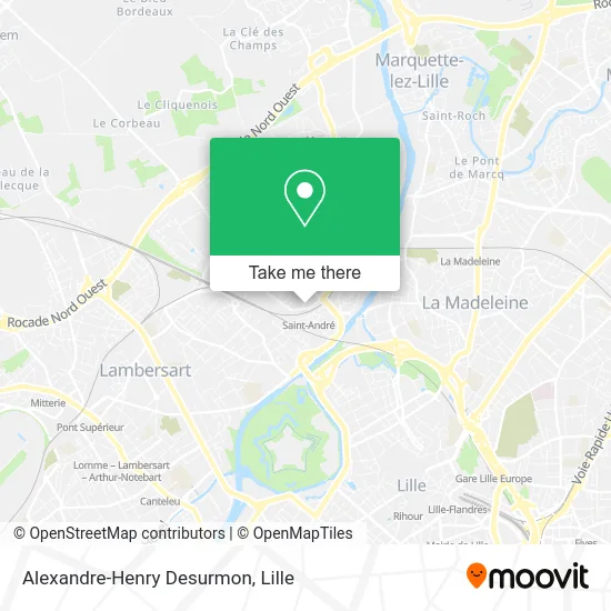 Alexandre-Henry Desurmon map