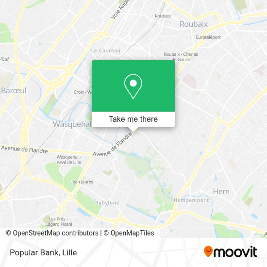 Banque Populaire map