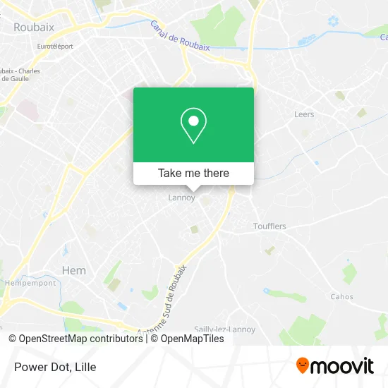 Power Dot map