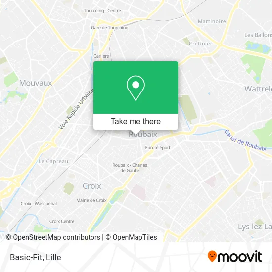 Basic-Fit map