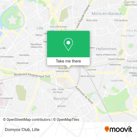 Domyos Club map