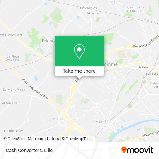 Cash Converters map