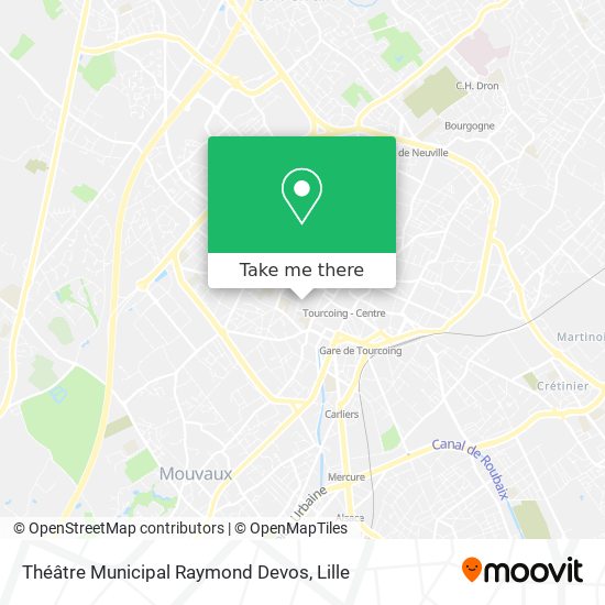 Théâtre Municipal Raymond Devos map