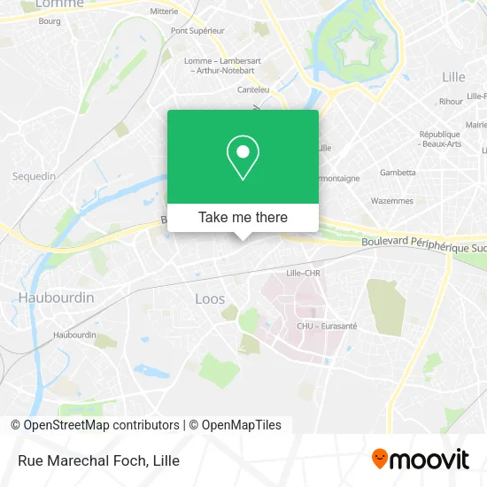 Rue Marechal Foch map