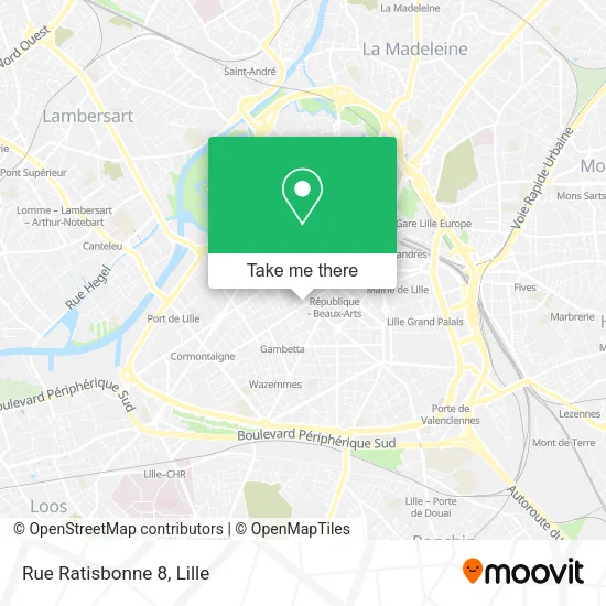 Rue Ratisbonne 8 map