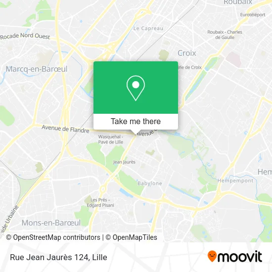 Rue Jean Jaurès 124 map