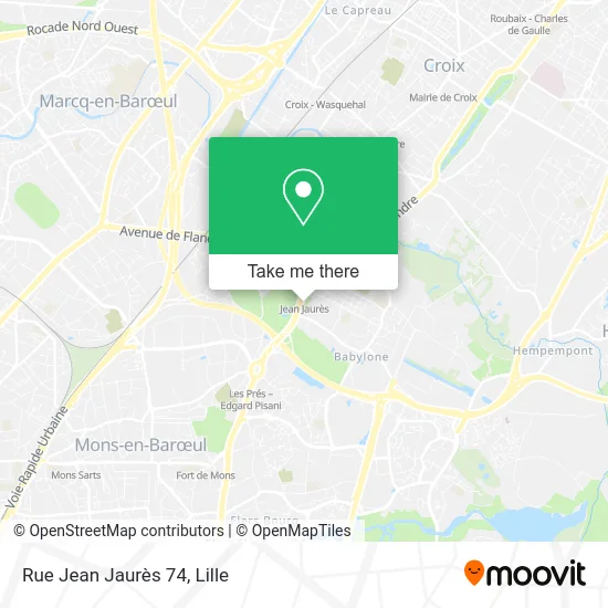 Rue Jean Jaurès 74 map