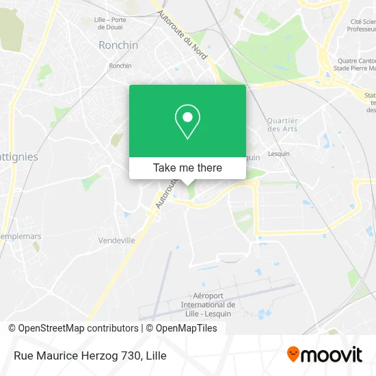 Rue Maurice Herzog 730 map