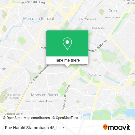 Rue Harald Stammbach 45 map