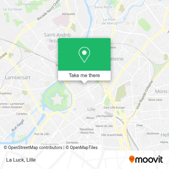 La Luck map