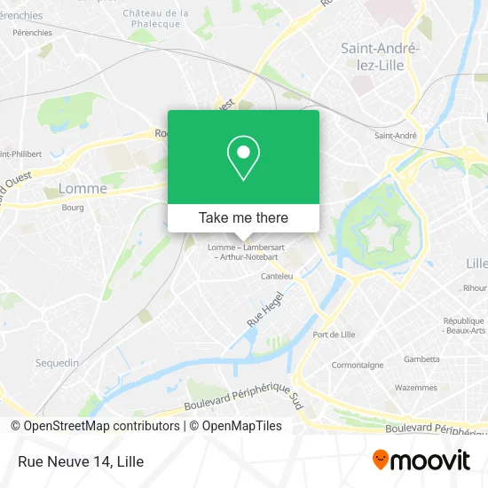 Rue Neuve 14 map