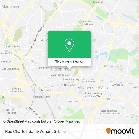 Rue Charles Saint-Venant 3 map
