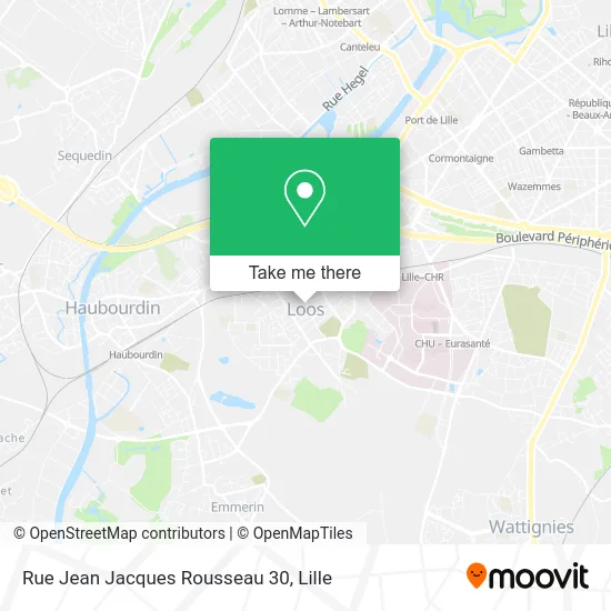 Rue Jean Jacques Rousseau 30 map
