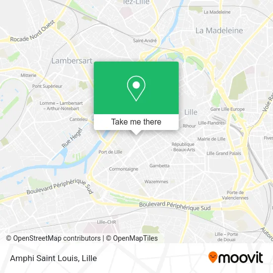 Amphi Saint Louis map