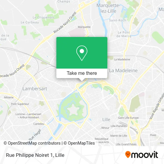 Rue Philippe Noiret 1 map