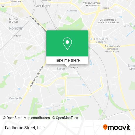Rue Faidherbe map