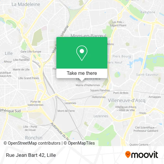 Rue Jean Bart 42 map