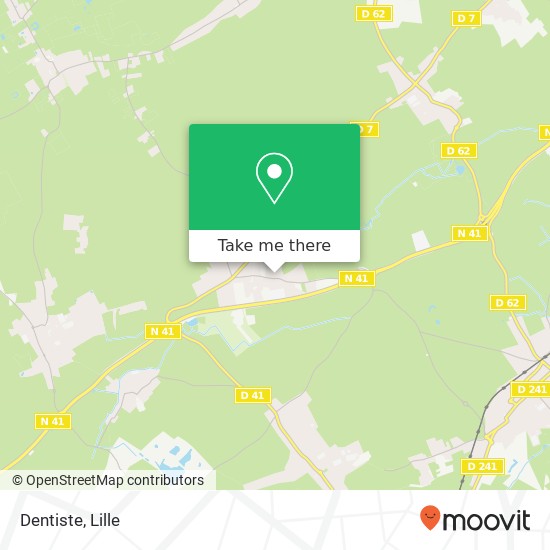 Dentiste map