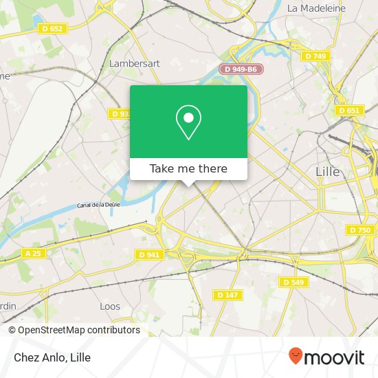 Chez Anlo map