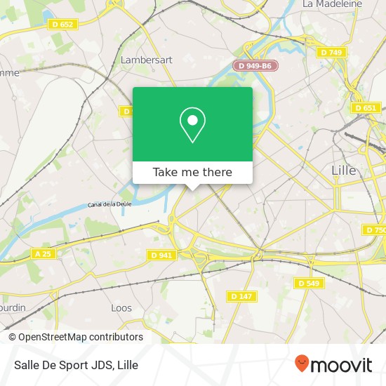 Salle De Sport JDS map