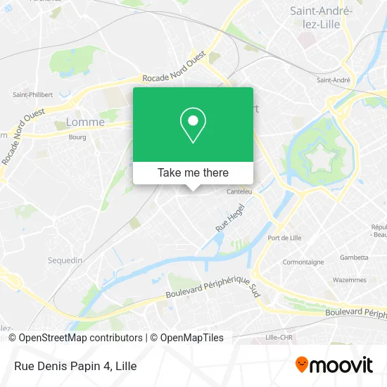 Rue Denis Papin 4 map