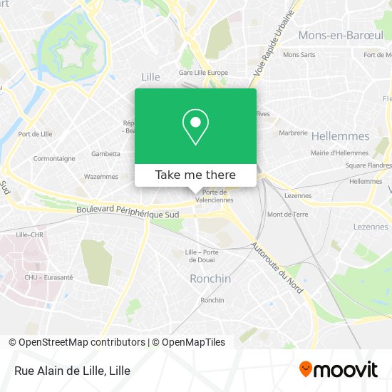 Rue Alain de Lille map