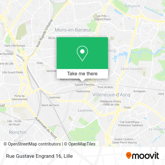 Rue Gustave Engrand 16 map