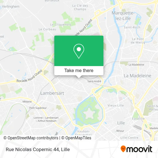 Rue Nicolas Copernic 44 map